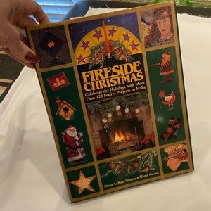 FIRESIDE CHRISTMAS More than 120 Festive Projects Hardcover Craft Sewing Pattern